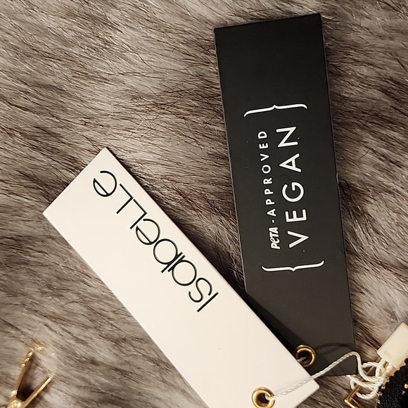 Isabelle Vegan Leather Multi Compartment Crossbody Bag 8 by 5 inches - Picture 5 of 11